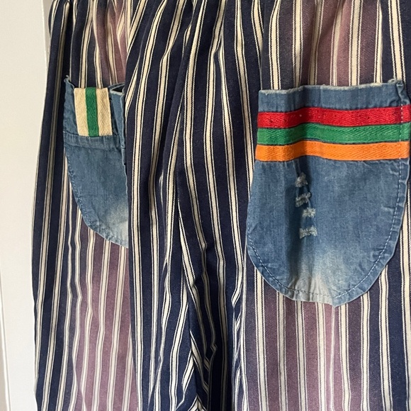 Striped Patchwork Joggers - Picture 3 of 5